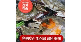 꽃게 선택하기 어려워하는 당신을 위한 개이득상품 강추!강추!