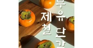 단감 놓치면 후회할 최강 1타3피 추천!추천!