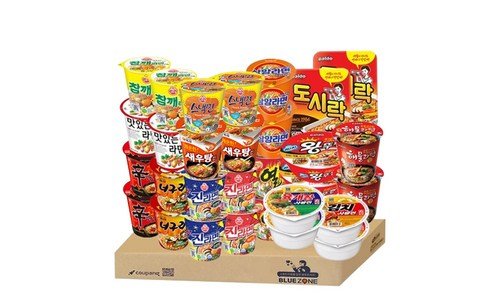 컵라면 짱짱짱!! 뿜뿜뿜 상품 한눈에 보기