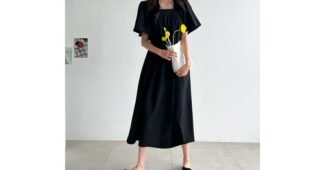 스퀘어넥원피스 백화점에서 난리난 방송인기상품 우쭈쭈! 우쭈쭈!