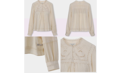 써스데이아일랜드블라우스 진짜배기! 비교 우쭈쭈! 우쭈쭈!