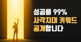 100% 나만 아는 사각지대 블로그 키워드 (애드센스, 워드프레스, 구글노출, 일레븐랩스)