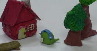 클레이애니매이션 도룡이